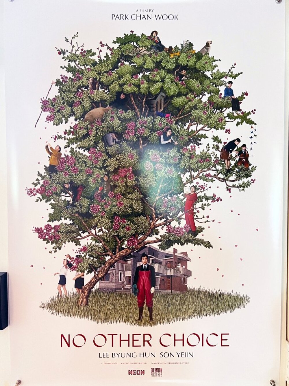 NO OTHER CHOICE (2025) - ORIGINAL SINGLE SIDED INTERNATIONAL MOVIE POSTER